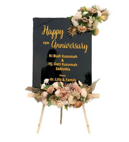 Papan Bunga Akrilik Kalisegoro